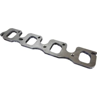 Header Extractor Flanges Steel 3/8in Thick For Ford V8 351C 4V