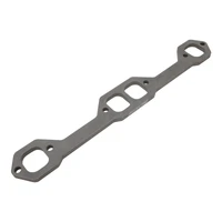 Header Extractor Flanges For SB Chevrolet Suit 1-3/4'' Primary 1.595'' x 1.427'' Steel 3/8in Thick