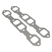 Header Extractor Gasket For Holden V8 253/304/308 Stainless with Graphite Overlay 1.517" X 1.298" Port Pair