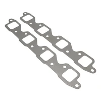 Header Extractor Gasket For Holden V8 EFI 308 Stainless with Graphite Overlay 1.653" X 1.476" Port Pair