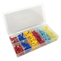 Electric Terminal Kit 270 Piece Male/Female Blade Terminal Assortment Kit
