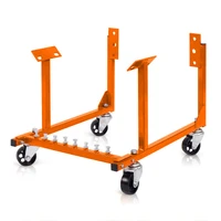 Engine Dolly Steel Orange Powder Coat Wheels Included For Chevrolet V8 LT1 Engine's
