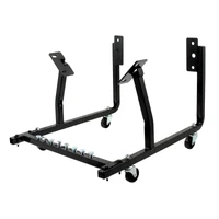 Engine Dolly, Steel, Silver Powder coat, Wheels Included, GM LS Chev For Holden, Each