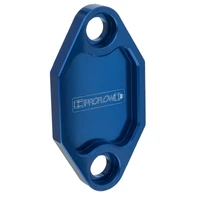 Fuel Pump Block-Off Plate, Aluminium, Blue Anodised, For Holden 253 308, Each