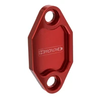 Fuel Pump Block-Off Plate, Aluminium, Red Anodised, For Holden 253 308, Each