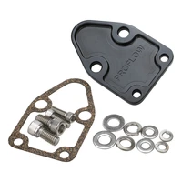 Fuel Pump Block-Off Plate Aluminium Anodised SB For Chevrolet