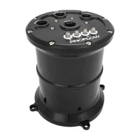 Surge Tank Kit Triple 39mm Fuel Pumps EFI 2.5L Billet Aluminium Black Anodised