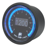 Pro Series Digital Electrical Exhaust Gas Temperature Gauge 52mm 200-1200 C w/Sensor LED Backlight