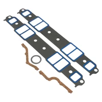 Intake Manifold Gasket Set, Pro Seal Silicone Bead, 2.21 in. x 1.31 in. Port, .060 in., SB Chev 283 to 400, Set