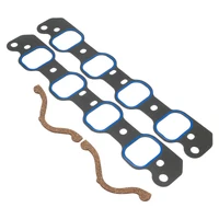 Intake Manifold Gasket Set, Pro Seal Silicone Bead, 2.65 in. x 1.88 in. Port, .060 in. Thick, For Ford, 351C, 4V, Set