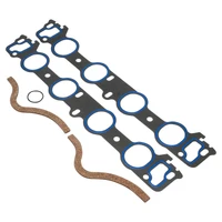 Intake Manifold Gasket Set, Pro Seal Silicone Bead, 2.26 in. x 1.98 in. Port, .060 in., For BB Ford, 429.460, Set