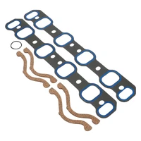 Intake Manifold Gasket Set, Pro Seal Silicone Bead, 2.12 in. x 1.50 in. Port, .060 in. Thick, For Ford, 302, 351C, 2V, Set