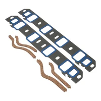 Intake Manifold Gasket Set, Pro Seal Silicone Bead, 2.10 in. x 1.28 in. Port, .060 in. Thick, For Ford, 289 302 351W, Set