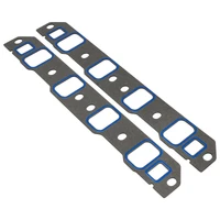Intake Manifold Gasket Set, Pro Seal Silicone Bead, 2.25 in. x 1.40 in. Port, .060 in. Thick, For Ford, 289 302 351W, Set