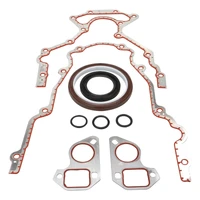 Timing Cover Gasket Kit Water Pump Rear Main & Timing Cover Seal For Holden Commodore LS