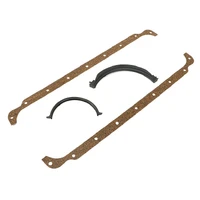 Oil Pan Gasket Set, Cork/Rubber, SB Chrysler, 273,318,340, Set