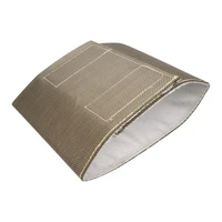 Heat Shield Wrap Distributor Lava Rock Velcro Natural 7in Width 22.50in Length