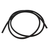 PET Flexible Sleeve Flame-Retardant Woven Black 6 ft
