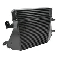 Intercooler For Ford Falcon Barra FG XR6 Turbo & F6 Typhoon Stepped Core 81-55mm Black Powdercoat