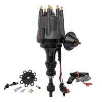 Distributor Billet Black Ready-to-Run Vacuum Advance For Ford 289 302 Windsor