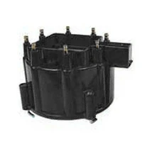 Distributor Cap Extra-Duty Black Male HEI Delco Style