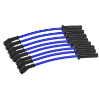 Spark Plug Pro Lead Wires, 8.8mm Spiral Core, Blue Black Boots, LS For Holden Commodore, Chev