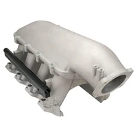 Intake Manifold, Supermax Hi Ram, Cast Aluminium,  Holden Commodore LS3/L92, with Fuel Rails, Kit, Natural