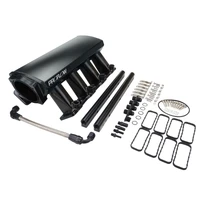 SuperMax EFIintake Manifold Kit For Holden Commodore LS3/L92 Fabricated Black w/Fuel Rails 102mm Bore