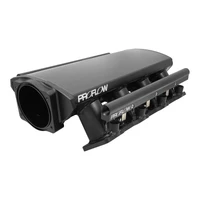 SuperMax EFIintake Manifold Kit Low Profile For Holden Commodore LS1/LS2 Fabricated Black w/Fuel Rails