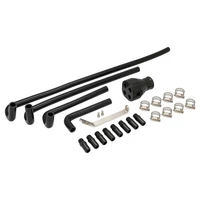 Coolant Collector Adaptor Kit, Suits RB25 Fabricated Intake Manifolds, Black
