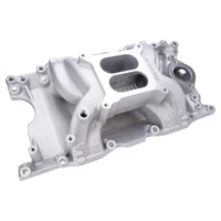 Intake Manifold AirMax Aluminium Natural Square Bore SB For Chrysler