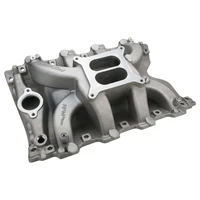 Intake Manifold, AirMax, Dual Plane, For Holden Commodore V8, VN Heads 253, 304, 308, Aluminium, Natural, Square Bore