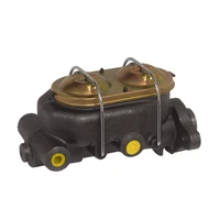 Master Cylinder GM Universal Cast Iron Black 1.00in Bore Dual Bowl Left Port