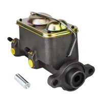 Master Cylinder GM 70-80 Cast Iron 1-1.8in Bore Dual Bowl Left Port