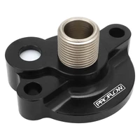Oil Filter Bypass Mount Billet Aluminum 15 PSIinternal Bypass Chevrolet SB & BB Black Anodized