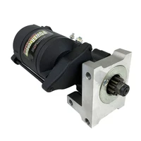 Starter Motor Power Torque Mini Black Wrinkle For Chevrolet V8 1.4Kw Staggered Mount 168 Tooth Flywheel