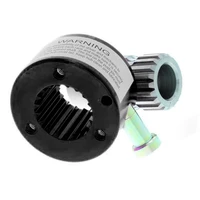 Aluminum Quick Release Steering Wheel Hub Splined 3/4 " 3/4" ID weld on splined sleeve reduces slop and allows for welding to 3/4" round