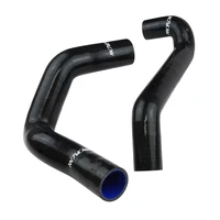 Radiator Hose Kit Silicone Black 5mm Wall 4 Ply For Ford XA XB 550 Wide Core Radiator 302 351 Cleveland 302 351C Kit
