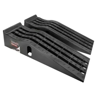 Car Ramps 1000kg Capacity Black Plastic Pair