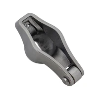 Pro OE Style Upgrade Rockers Ford Windsor1.6 Ratio 3/8 Stud Non Rail Type 4340 Alloy Steel Roller Tip Includes Fulcrums & Posi Locks Kit