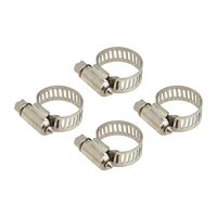 Hose Clamp Worm Drive Stainless Range 4 Pack