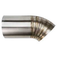 Pie Cut Welded 304 Stainless Steel Turbo Dump Pipe Tip