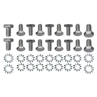 Oil Pan Bolt Kit Stainless Steel SB Chevrolet Oldsmobile V8 18 Piece Set