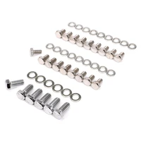 Oil Pan Bolt Kit Stainless Steel SB Ford 289 302 351 Windsor & Cleveland 24 Piece Set