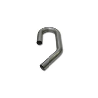 Exhaust Tubing U-J Mandrel Bend 45/180 Degrees Stainless Steel 5.0in Bend Radius