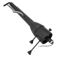 Universal Steering Column, Manual Collapsible Column, 5 Position Tilt, 28" Long , Black Powder Coat, Kit