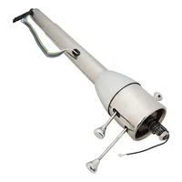 Universal Steering Column, Manual Collapsible Column, Stainless Tube Chrome Honey Pot, 5 Position Tilt, 32" Long ,Kit
