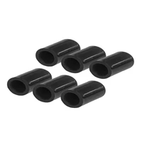 Silicone Vacuum Port Block Off x 6pcs Black