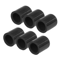 Silicone Vacuum Port Block Off 18mm 11/16" x 6pc Black