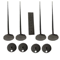 Transmission Fluid Cooler Mounting Kit Fan Mounting Kit Plastic Set Of 4